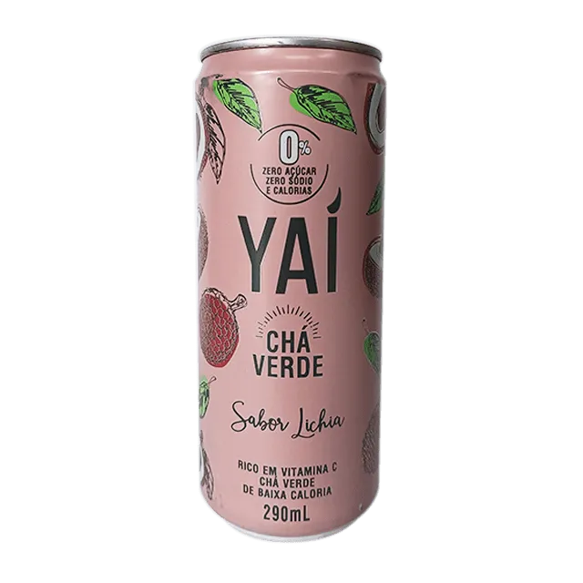 Cha Verde Varios Sabores Lata 290 Ml