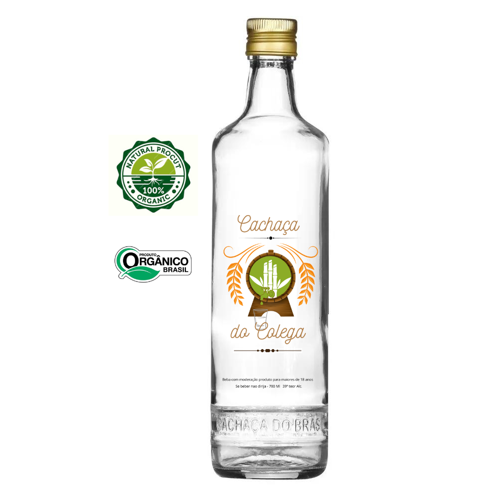 Cachaça do Colega - CX c/ 6 garrafas de 700 ML cada - CNC01