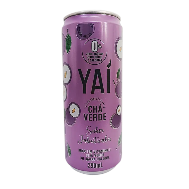 Cha Verde Varios Sabores Lata 290 Ml